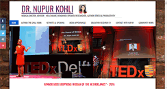 Desktop Screenshot of drnupurkohli.com
